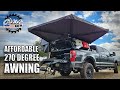 Affordable 270 degree truck awning  overland vehicle systems nomadic 270 lte