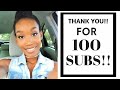 THANK YOU FOR 100 SUBS! + WELCOME TO MY CHANNEL + COLLABS