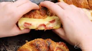 Delicious Ham and Cheese Croissants