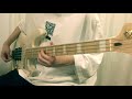 tricot「18,19」bass cover