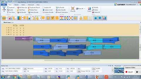 ACCUMARK GERBER_MATCHING STRIPES DURING NESTING