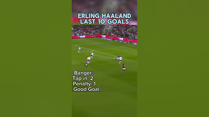 Erling Haaland last 10 goals #erlinghaaland #football #soccer #footballedit