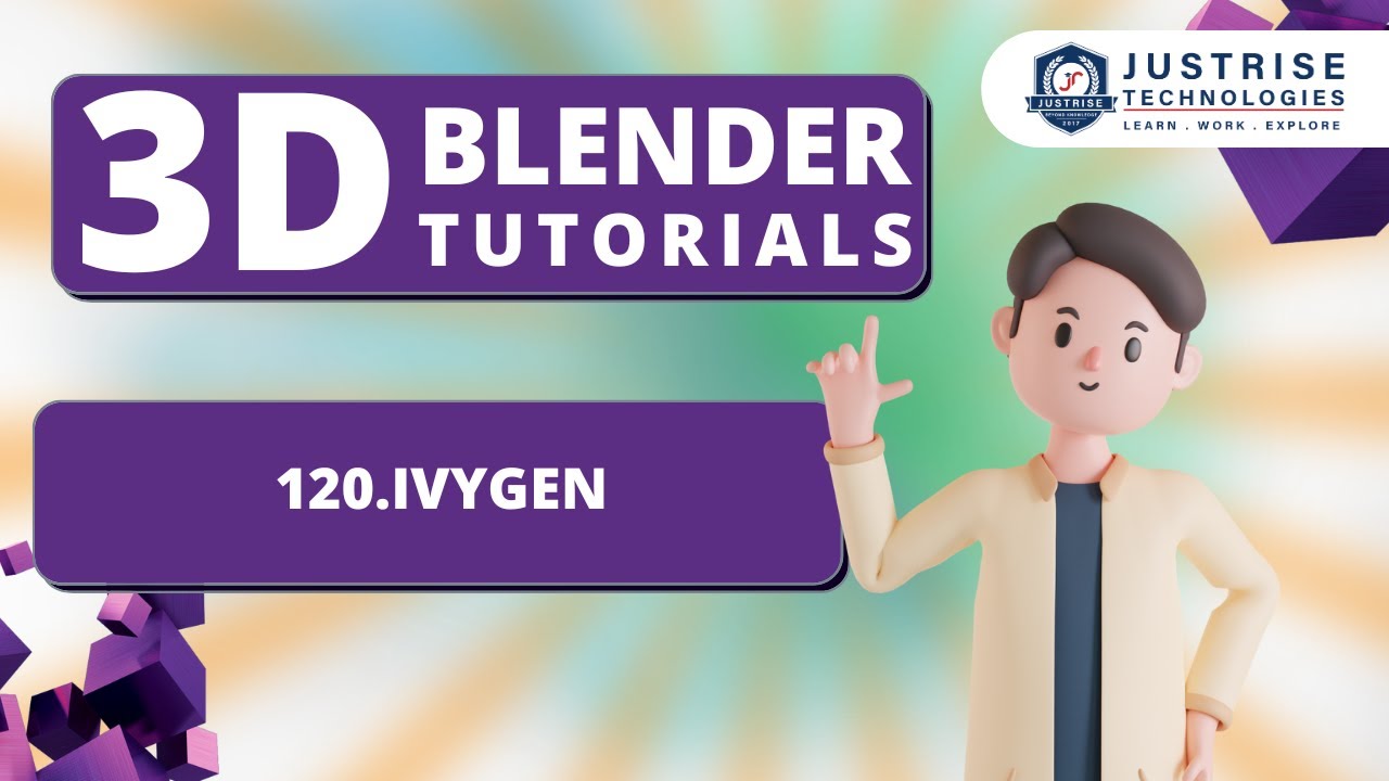 120 Ivygen | Blender Quick Tutorials | Just Rise Technologies - YouTube