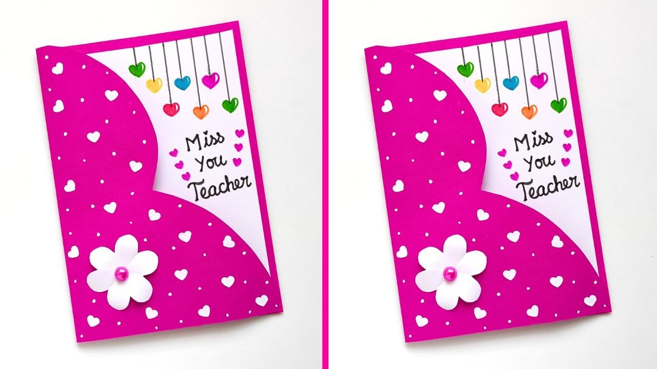 😢 Miss You Card Ideas | Easy & Beautiful Miss You Greeting Card Ideas | Easy DIY Miss You Card 2026