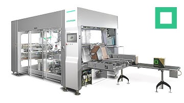 Syntegons wrap around case packer – easy workday with flexible and reliable machine!