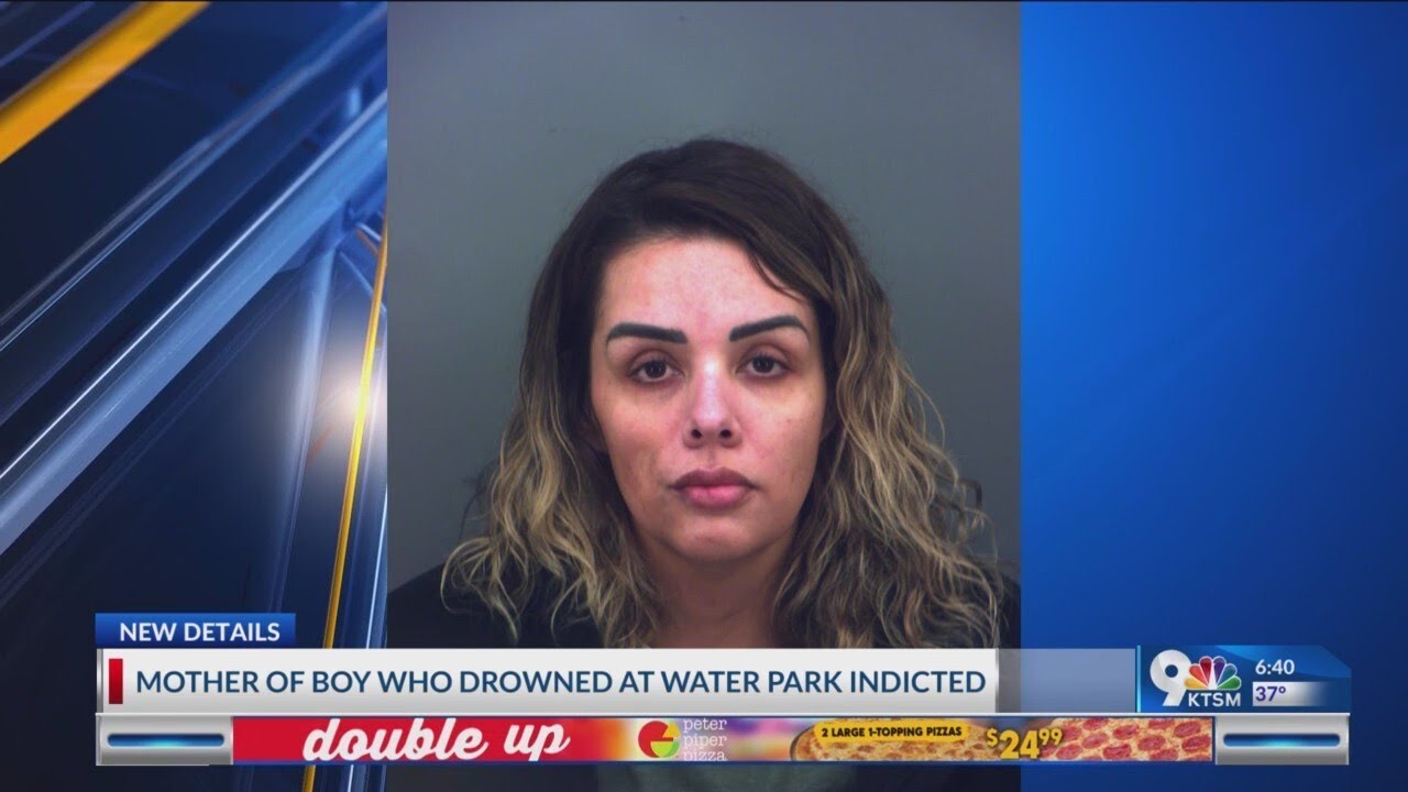 Mother of boy who drowned at water park indicted - YouTube