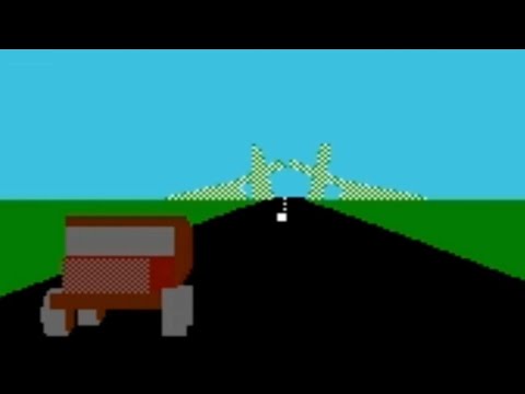 Hard Drivin' (NES, Prototype) Playthrough - NintendoComplete