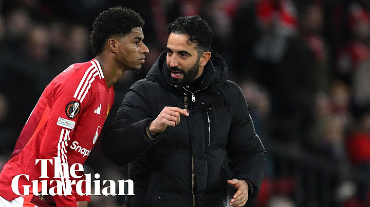Rashford and Garnacho omission from team to 'push them harder' says Amorim
