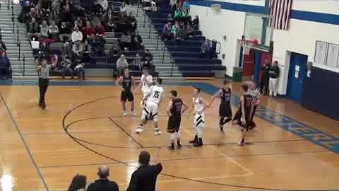 2016 Prout vs Westerly Boys Basketball 12/16