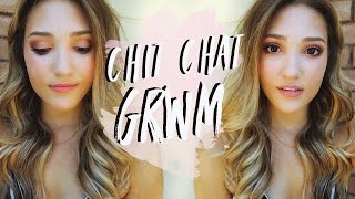 CHIT CHAT GRWM + Advice | Glowy & Warm Makeup Tutorial! Michelle Reed