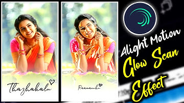 Glow and Beat Effect Status Editing in Alight Motion Tamil ⚡| ALIGHT MOTION VIDEO EDITING