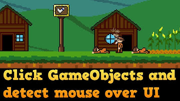 Custom Click Manager - Click GameObjects and detect mouse over UI in Unity (#Sock 04)