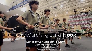 Cary Marching Band - Hook, 1-3 Movements, Indoor, multi camera, 9/9/2023
