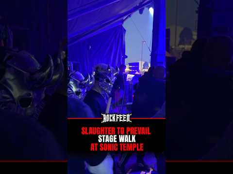 Slaughter To Prevail Stage Walk At Sonic Temple