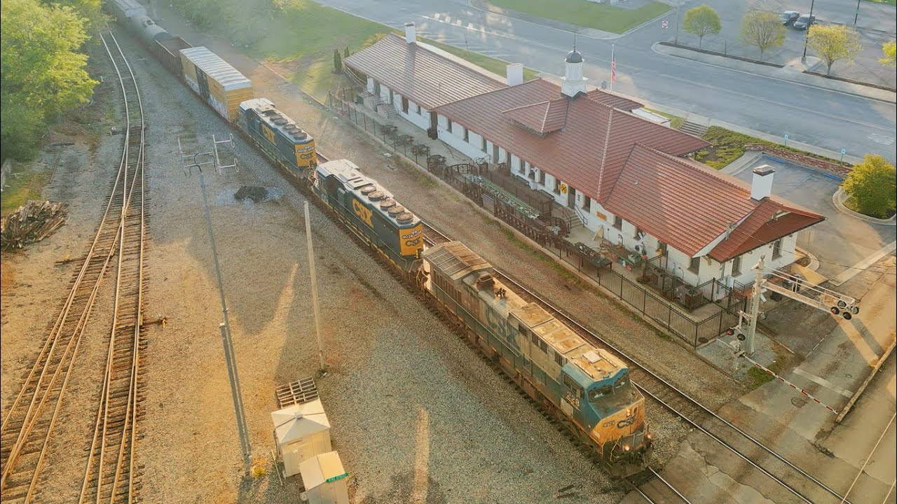 CSX, M523, Southbound, Manifest, Decatur, Alabama, 4/12/2025