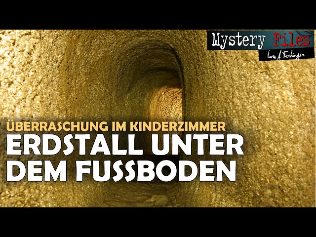 Zufallsfund! Der mysteriöse Erdstall unter dem Kinderzimmer