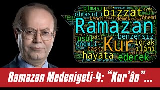 Yusuf Kaplan Ramazan Medeniyeti-4 Kurân Olarak Ramazan - Sesli Makale Dinle 30 Nisan 2021