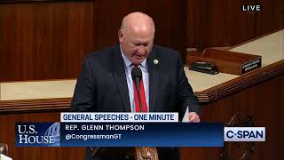 Congressman Glenn &quot;GT&quot; Thompson Congratulates St. Marys Middle School Mini Thon
