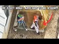 Two Kids, One Gun, and a Standoff With Police