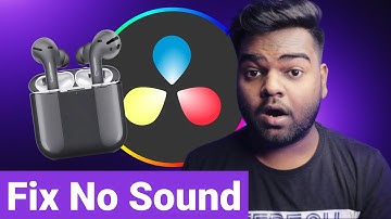 Davinci Resolve Audio Not Playing Through Headphone/Speakers | 100% Fix No Audio in DaVinci Resolve