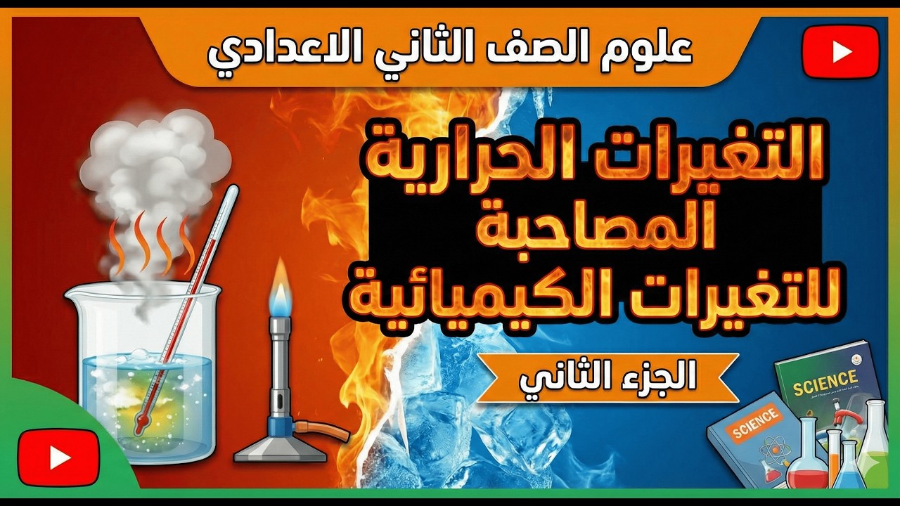 الدرس الثاني التغيرات الحرارية المصاحبة للتغيرات الكيميائية الجزء الثاني