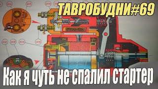 ТАВРОБУДНИ#69 - Ремонт втягивающего реле или как я чуть не спалил стартер.