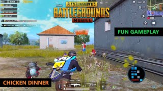 PUBG MOBILE | AMAZING MATCH FUN GAMEPLAY CHICKEN DINNER