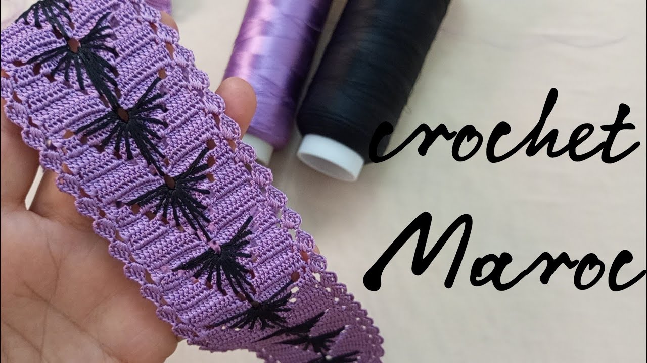 جديد 2024crochet  موديل الهرم يعود من جديد مع كل التفاصيل
