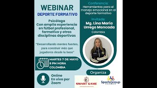 Herramientas para el manejo emocional en el deporte formativo. Mg. Lina María Urrego Moncada