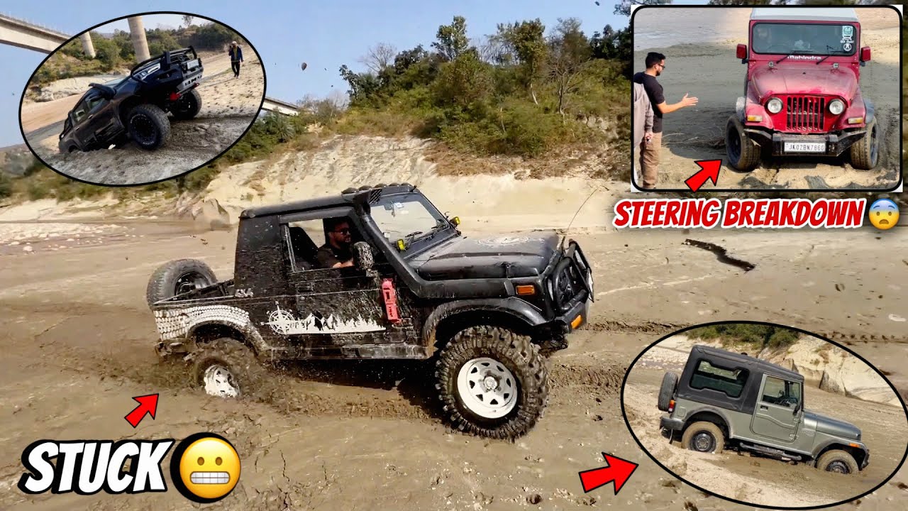 Offroad after a Long time | Hilux, Roxx, Gypsy, Thar, Thar crde