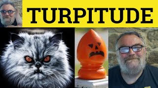 🔵 Turpitude Meaning - Turpitude Defined - Turpid Examples Turpidly - Formal - Turpitude Definition