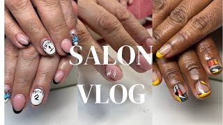 Nail Salon vlog  #4