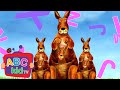 The ABC Song with Jumping Kangaroo | Learning ABC's | ABC Kid TV Nursery Rhymes & Kids Songs