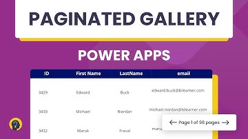 Paginated Galleries in Power Apps