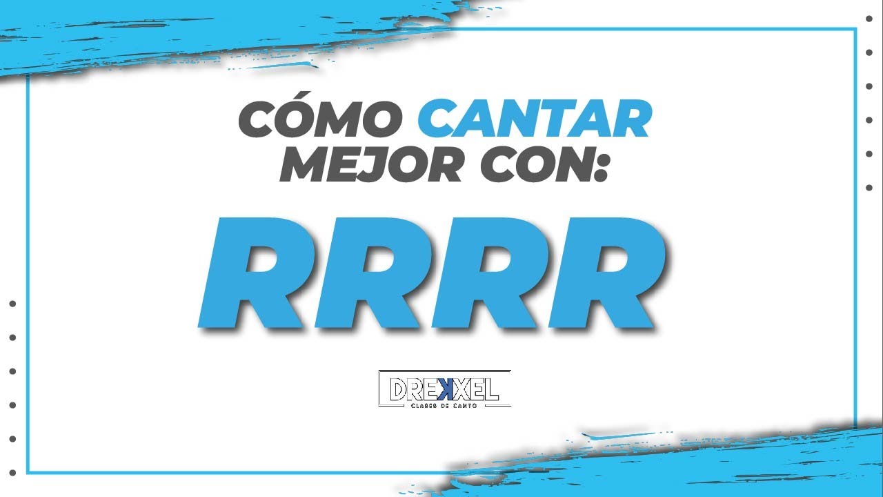Letra Rrrr RRRR | Como hacer el ejercicio de Calentamiento | Warm Up - YouTube