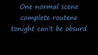 Video thumbnail of "One Normal Night Addams Family with Lyrics"