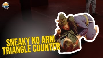 Double Under Pass and No Arm Triangle Counter | BJJ for Breakfast