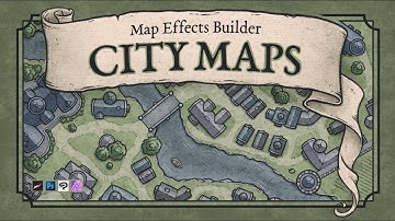 City Map Builder - Easily Map Your RPG Setting | Procreate, Photoshop, Clip Studio Paint, Affinity