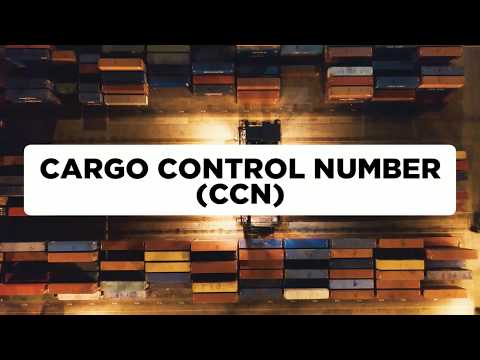 Cargo Control Number (CCN)
