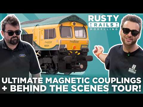 Inside Rusty Rails Modelling! - Deep Dive into their Revolutionary New Magnetic Couplings