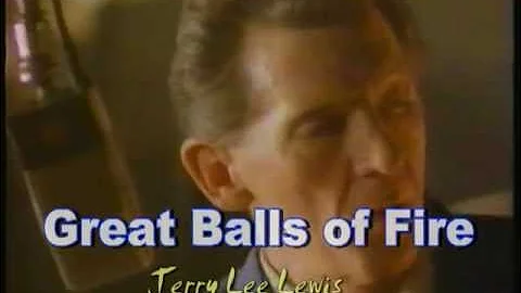 Jerry Lee Lewis - Great Balls of Fire - HD HQ Extended Music Video