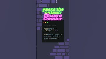 So how do closures work again...?