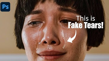 How to Make Fake Tears in Photoshop?