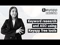 📌 Webinar: “Keyword Research and ASO Using Free Keyapp Tools”