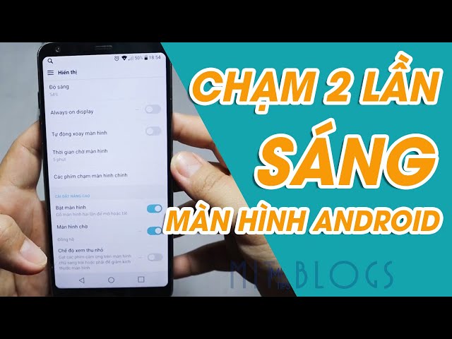 Bật/ tắt chạm 2 lần sáng màn hình trên smartphone | Tech21vn - YouTube Bật/ Tắt Chạm 2 Lần Sáng Màn Hình Trên Smartphone | Tech21Vn - Youtube