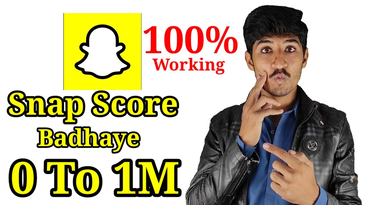 snapchat score kaise badhaye/how to increase snapchat score in hindi