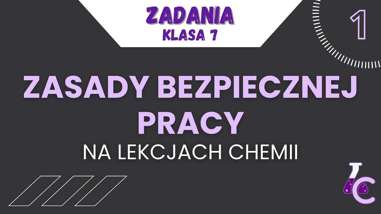 ZASADY BEZPIECZNEJ PRACY NA LEKCJACH CHEMII | Nowa Era, klasa 7 - YouTube