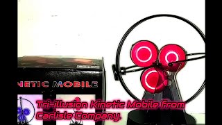 Tri-illusion Kinetic Mobile from Carlisle Company. Tri-illusion Kinetic Mobile from Carlisle Company.