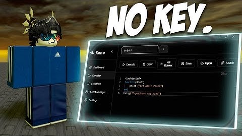 Roblox Executor "Xeno" — Best OP No Key Exploit Working 2025 [100% sUNC]