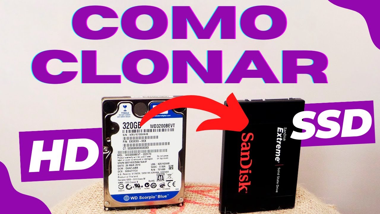COMO CLONAR SEU WINDOWS DE HD PARA SSD SEM PRECISAR FORMATAR | HOT ...